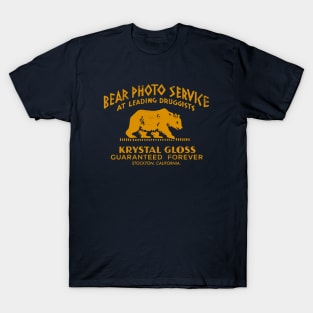 BEAR PHOTO SERVICE_YLW T-Shirt